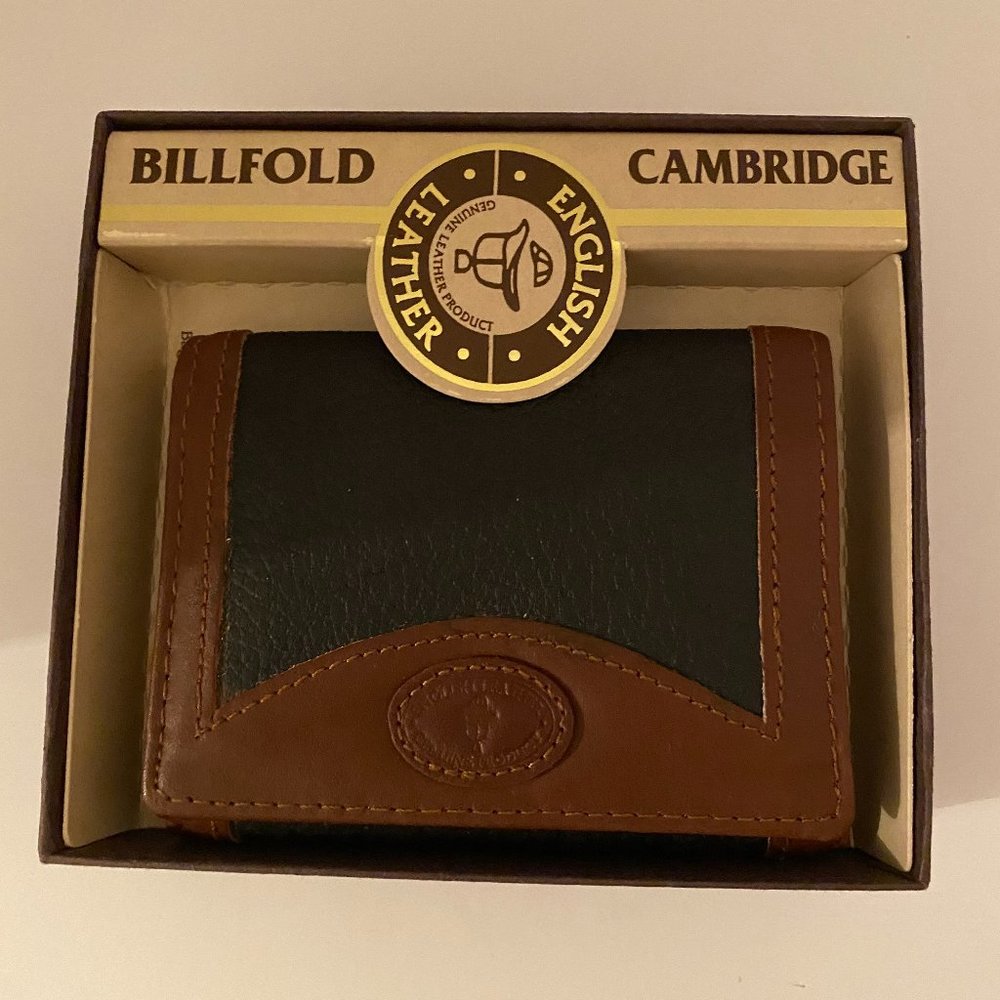 BILLFOLD CAMBRIDGE ENGLISH LEATHER WALLET